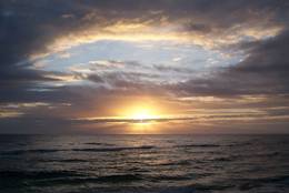 Sonnenuntergang am Meer bei Florida