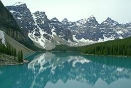 Lake Annette im Jasper National Park in Alberta, Kanada