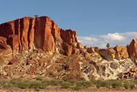 Sandstein im Rainbow Valley, Australien