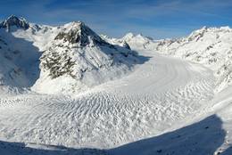 Aletschgletscher - kostbarer Teil der Alpenwelt