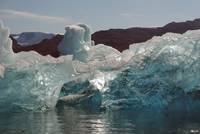 Eis im Kangertittivaq, Grönland