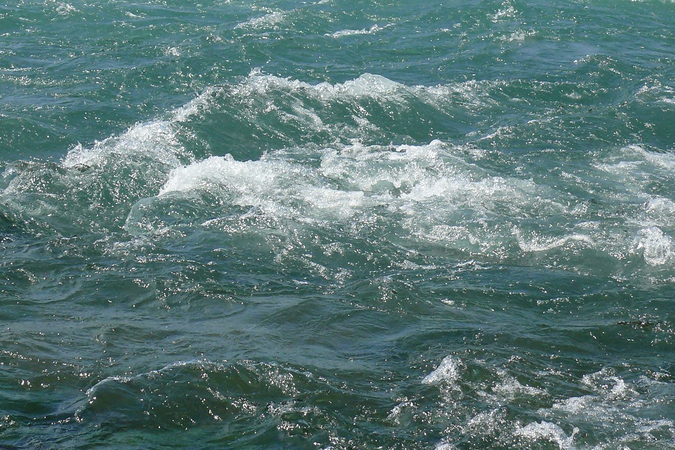 unruhiges Wasser